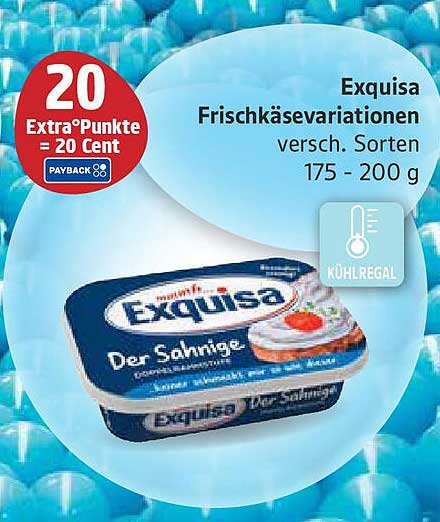 Exquisa Frischkäsevariationen 175 - 200 g