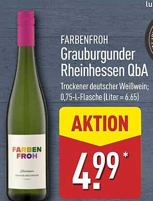 FARBFROH Grauburgunder Rheinhessen QbA