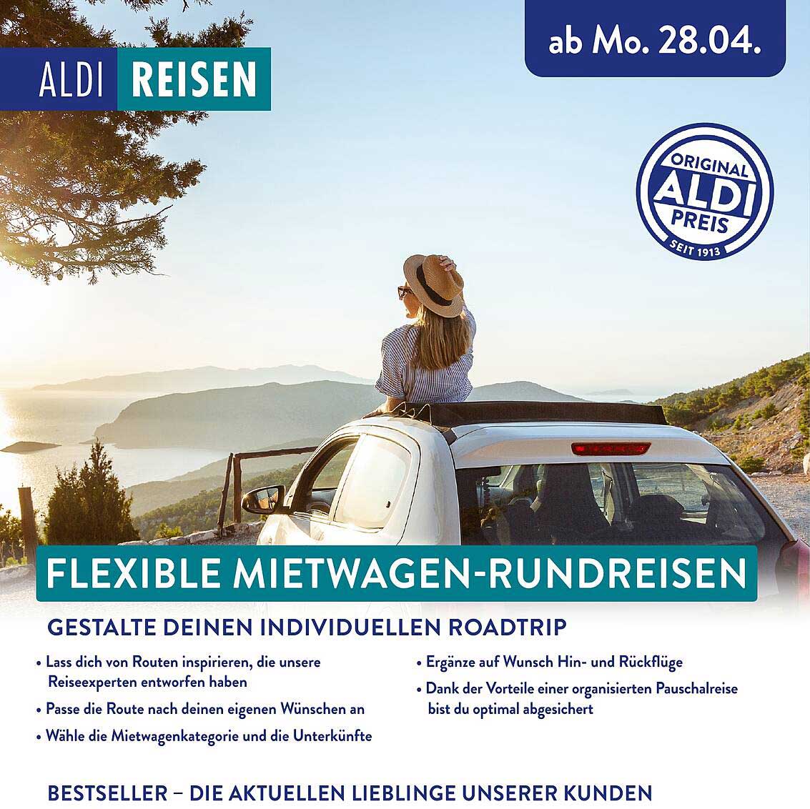 Flexible Mietwagen-Rundreisen