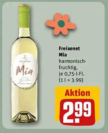 Freixenet Mia - harmonisch-fruchtig, 0,75 l
