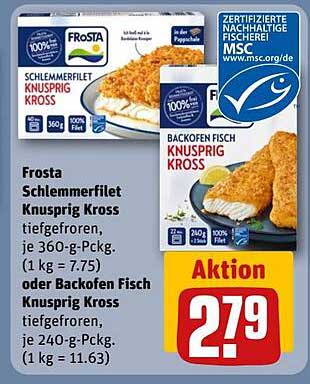 Frosta Schlemmerfilet Knusprig Kross