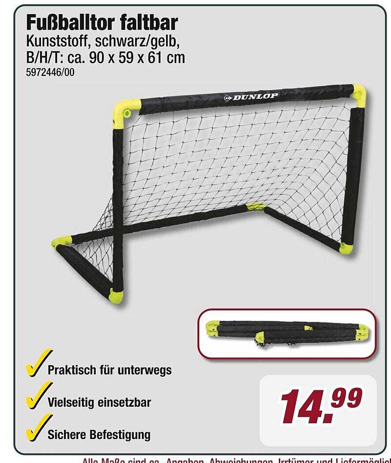 Fußballtor faltbar