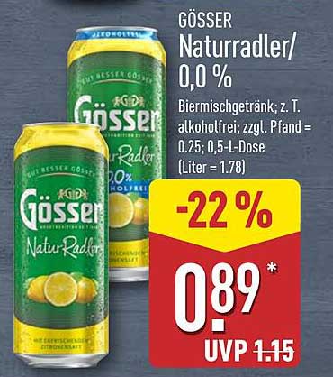 GÖSSER Naturradler 0,0 %