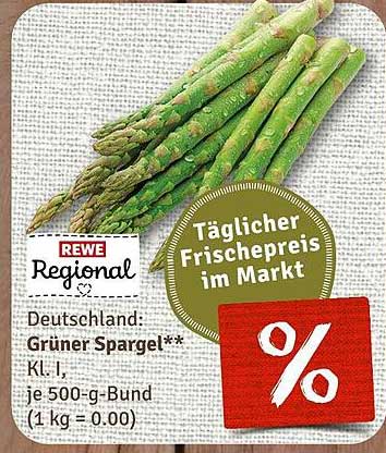 Grüner Spargel – frischer Genuss aus Deutschland