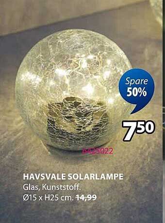 HAVSVALE SOLARLAMPE
