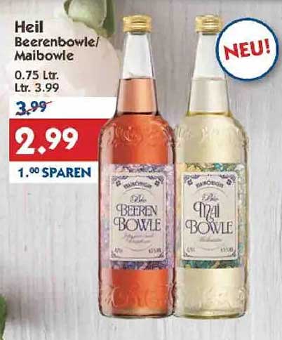 Heil Beerenbowle/Maibowle 0,75 L