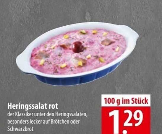 Heringssalat rot