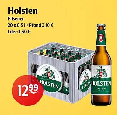 Holsten Pilsener 20 x 0,5 l