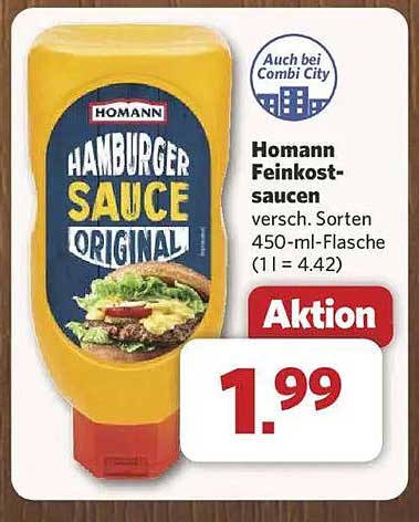 Homann Feinkostsaucen 450-ml-Flasche
