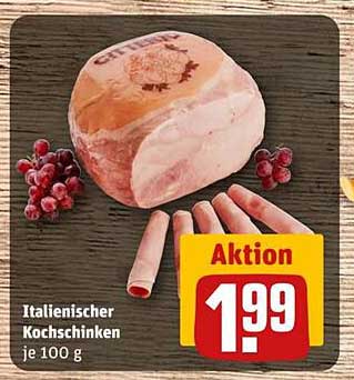 Italienischer Kochschinken je 100 g