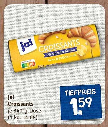 ja! Croissants - Ofenfrischer Genuss
