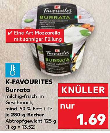 K-Favourites Burrata