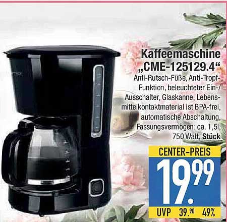 Kaffeemaschine „CME-125129.4“