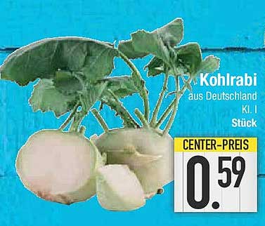 Kohlrabi aus Deutschland Kl. I Stück