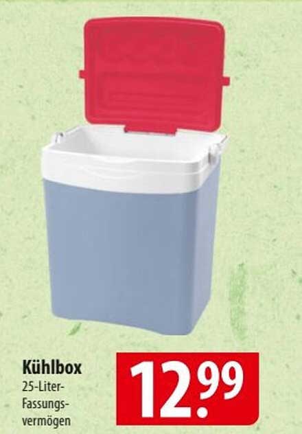 Kühlbox 25-Liter-Fassungsvermögen