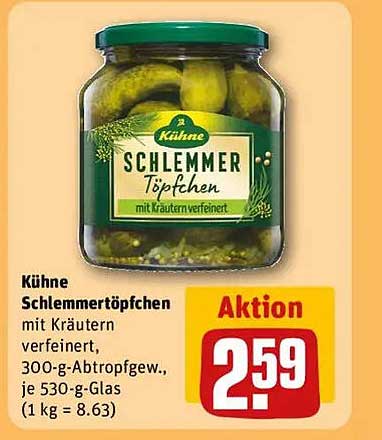 Kühne Schlemmer-Töpfchen mit Kräutern verfeinert