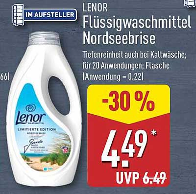 LENOR Flüssigwaschmittel Nordseebrise