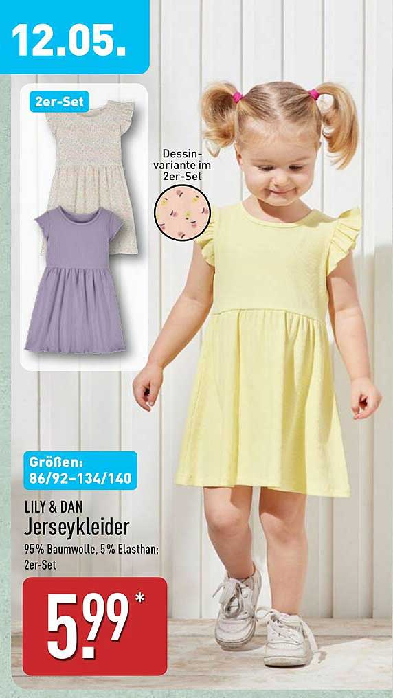 LILY & DAN Jersey-Kleider im 2er-Set