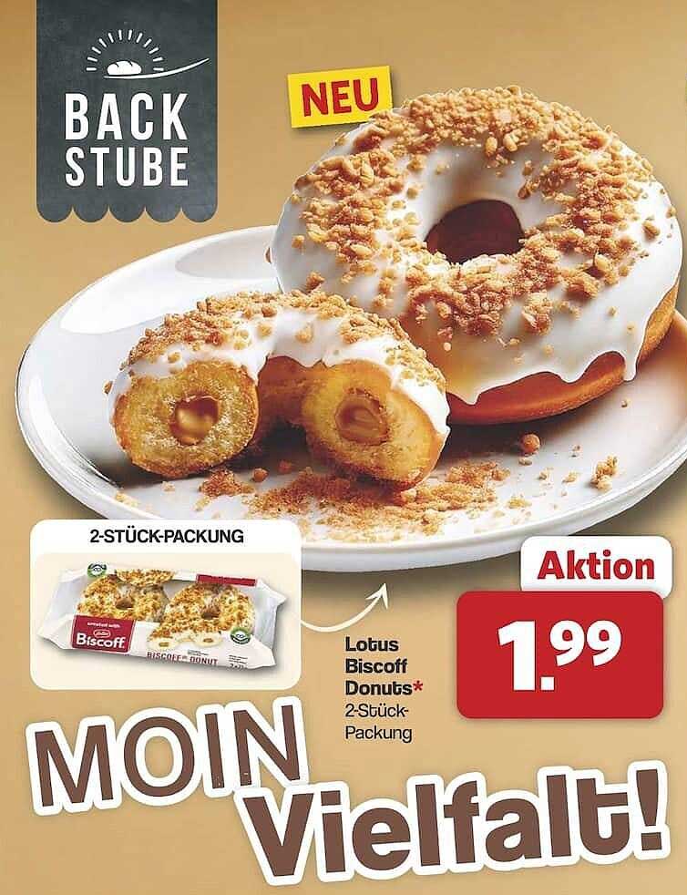 Lotus Biscoff Donuts 2-Stück-Packung