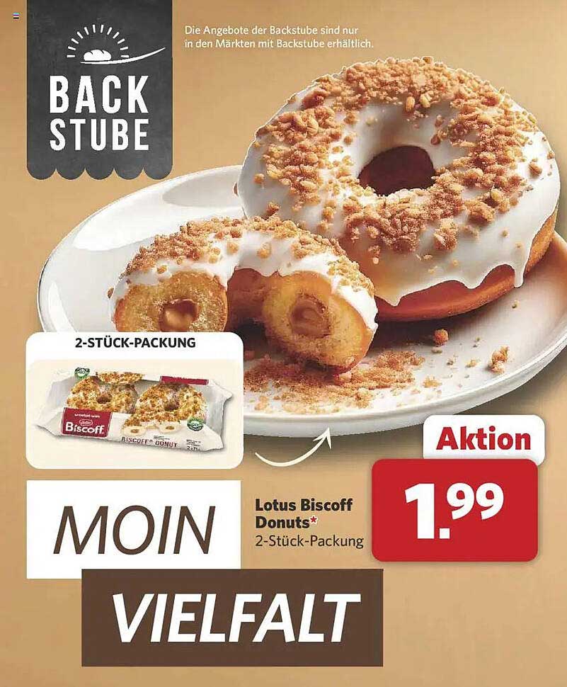 Lotus Biscoff Donuts* 2-Stück-Packung