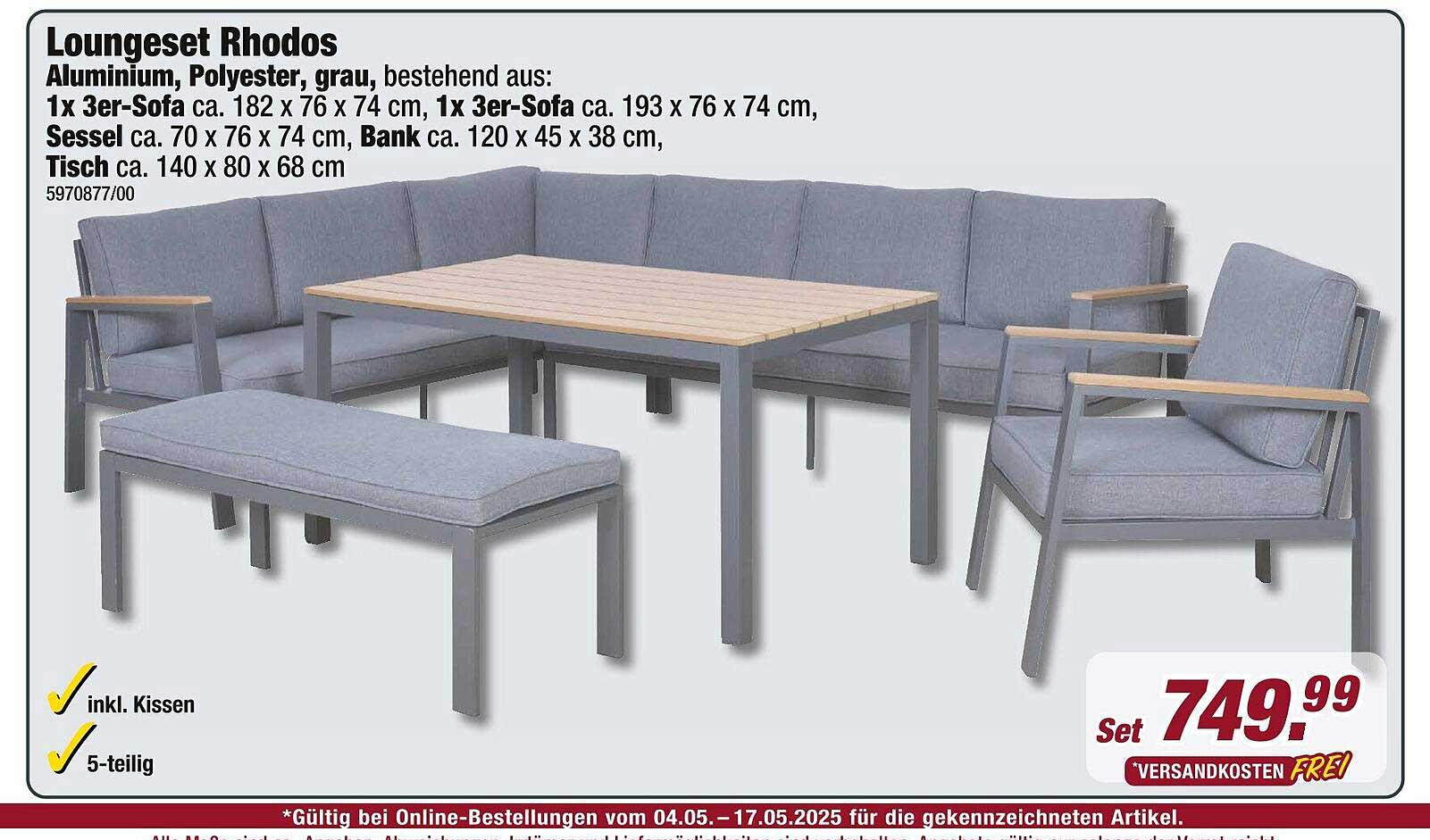 Loungeset Rhodos