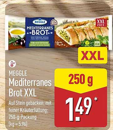MEGGLE Mediterranes Brot XXL