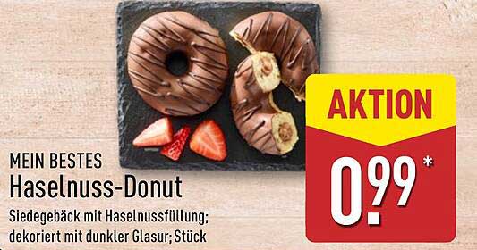 Mein Bestes Haselnuss-Donut