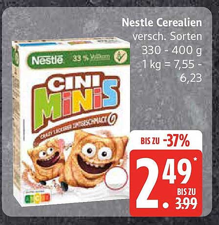 Nestle Cini Minis - Verschiedene Sorten 330 - 400 g