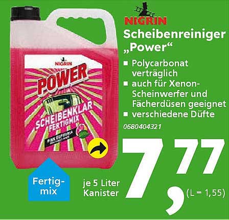 Nigrin Scheibenreiniger "Power"