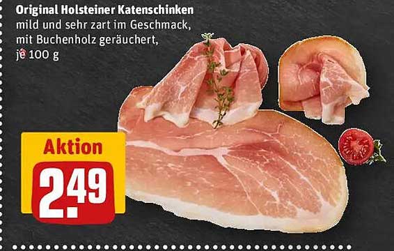 Original Holsteiner Katenschinken, je 100 g