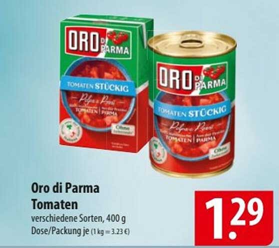 Oro di Parma Tomaten, 400 g