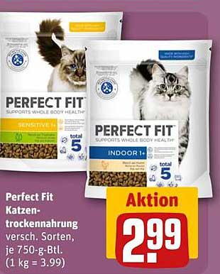 Perfect Fit Katzen-Trockennahrung – Verschiedene Sorten