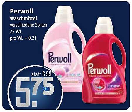 Perwoll Waschmittel - verschiedene Sorten, 27 WL