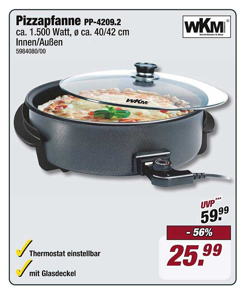 Pizzapfanne PP-4209.2 – der perfekte Begleiter für Ihre Küche