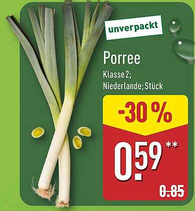 Porree - unverpackt, Klasse 2, Niederlande, Stück