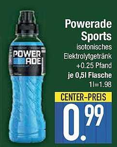 Powerade Sports Isotonisches Elektrolytgetränk