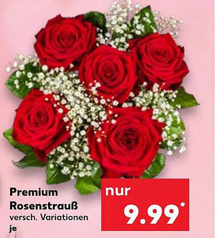 Premium Rosenstrauß - Verschiedene Variationen