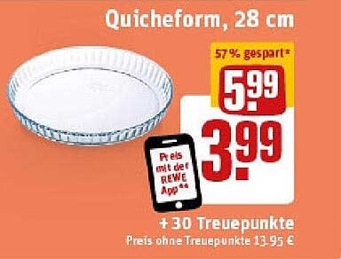 Quicheform, 28 cm