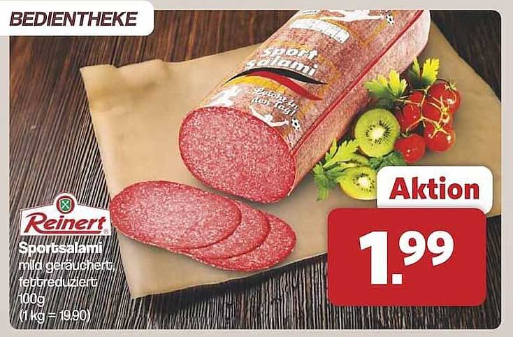 Reinert Sportsalami mild geräuchert 100g