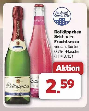 Rotkäppchen Sekt oder Fruchtsecco 0,75 l Flasche