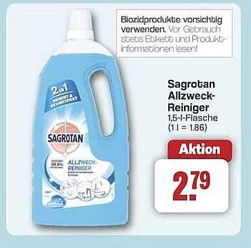 Sagrotan Allzweck-Reiniger 1,5 l-Flasche (1 l = 1,86 €)