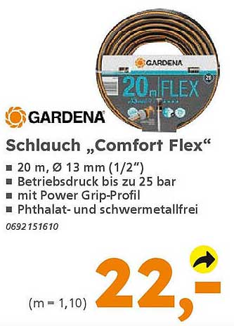 Schlauch „Comfort Flex“