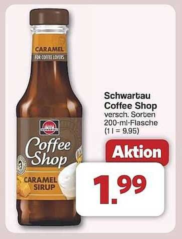 Schwartau Coffee Shop Caramel Sirup 200 ml