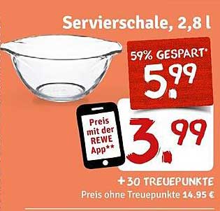 Servierschale, 2,8 l