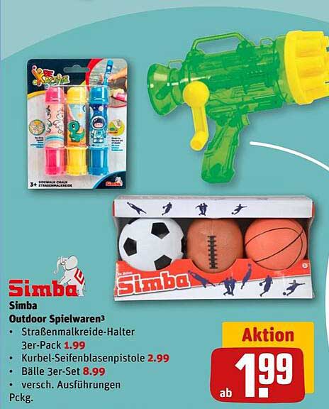 Simba Outdoor Spielwaren – Kurbel-Seifenblasenpistole