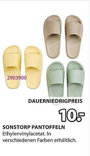 SONSTORP PANTOFFELN