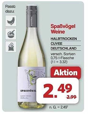 Spaßvögel Halbtrocken Cuvee - Deutschland