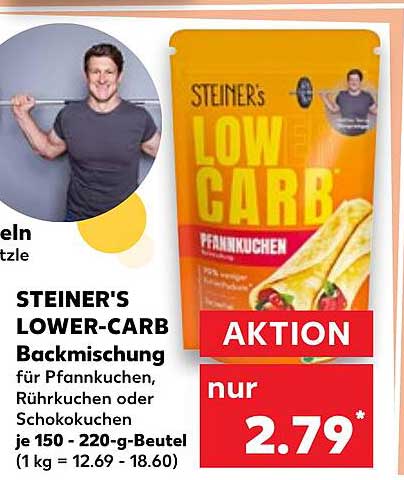 STEINER'S LOWER-CARB Backmischung