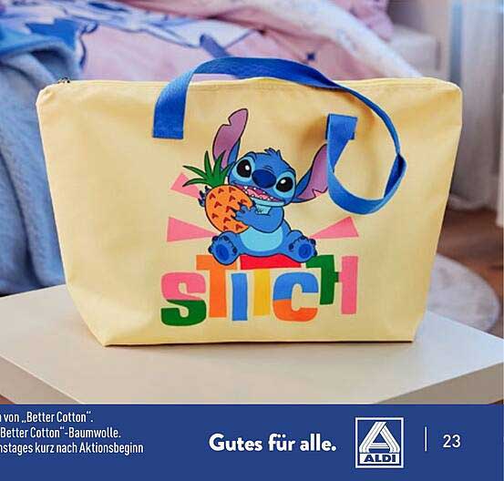 Stitch-Design Tasche aus Baumwolle