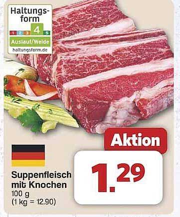 Suppenfleisch mit Knochen